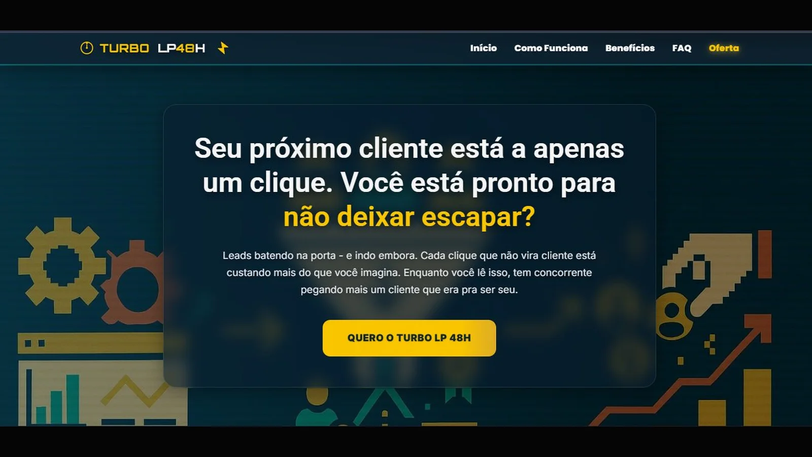 Turbo 48h — Landing pages